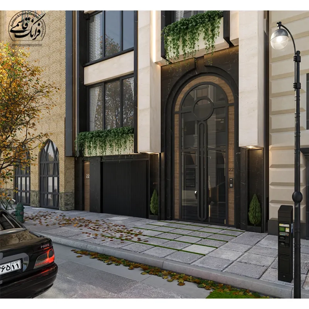 نمونه طراحی نمای ساختمان