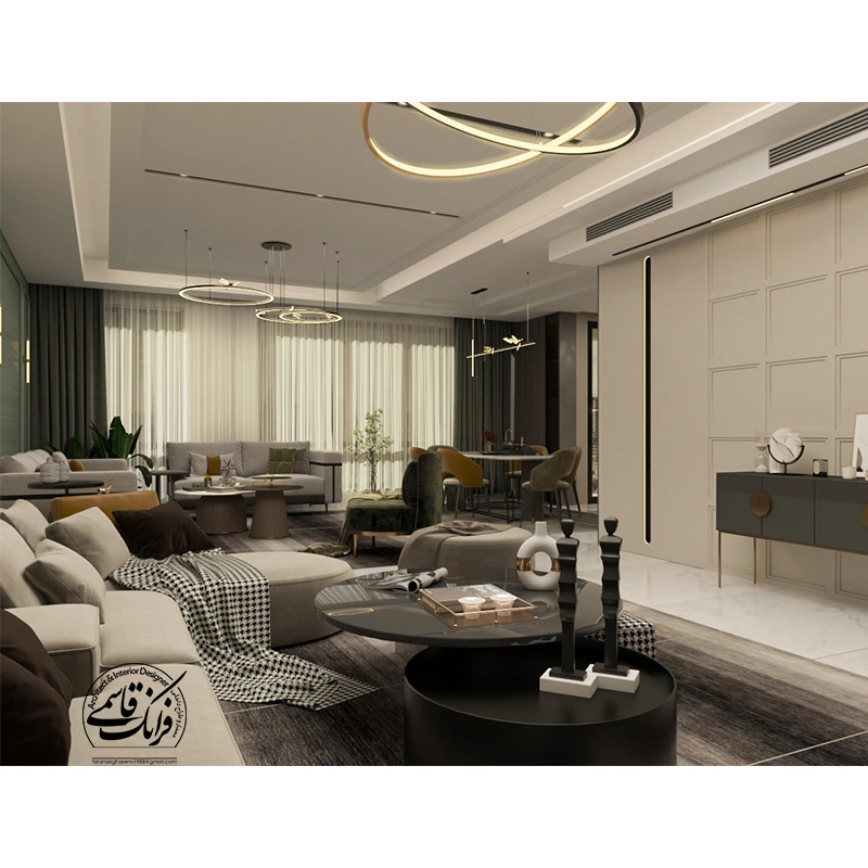 نمونه طراحی دکوراسیون داخلی
