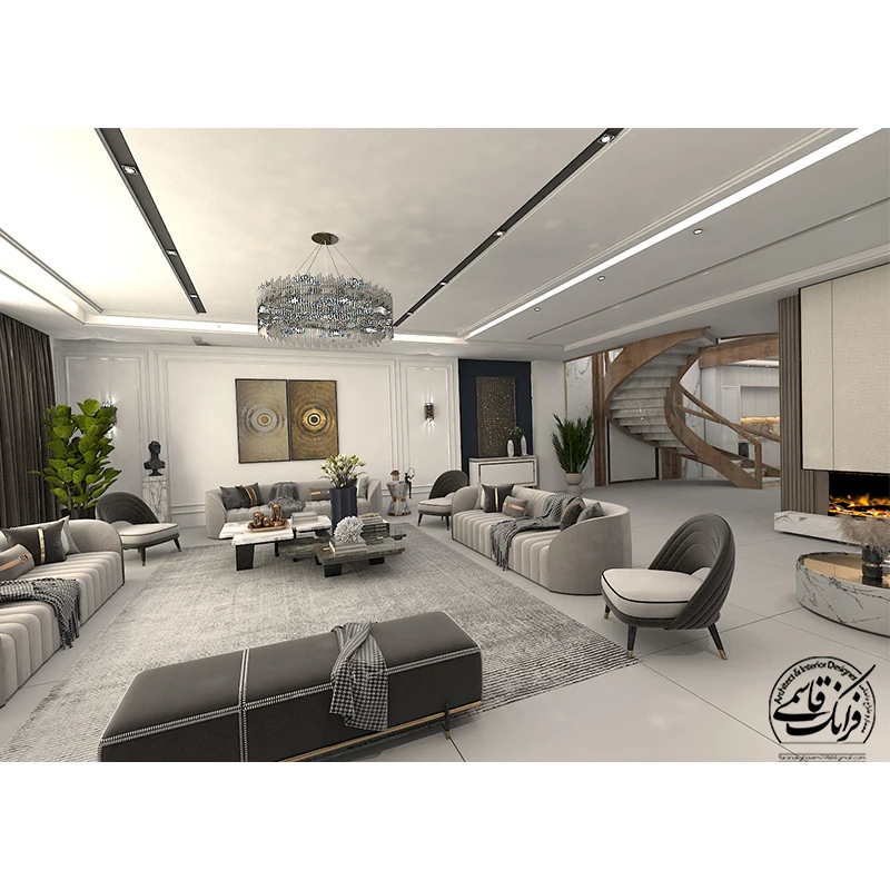 نمونه طراحی دکوراسیون داخلی