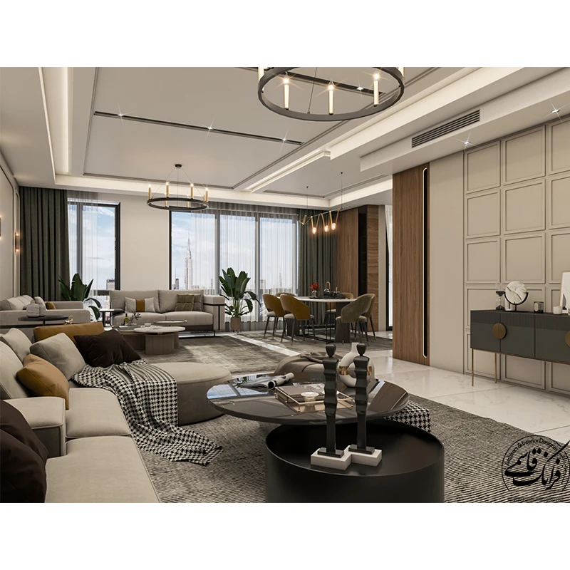 نمونه طراحی دکوراسیون داخلی