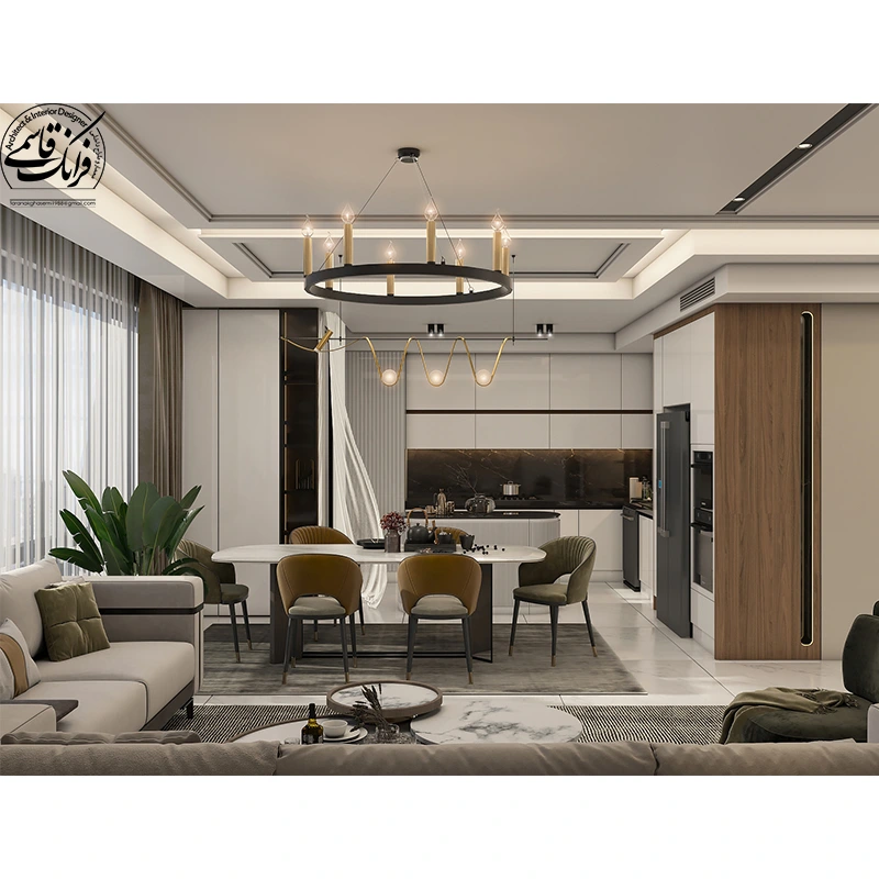 نمونه طراحی دکوراسیون داخلی