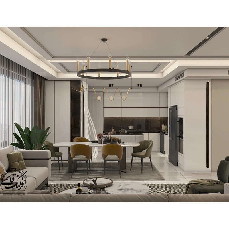 نمونه طراحی دکوراسیون داخلی