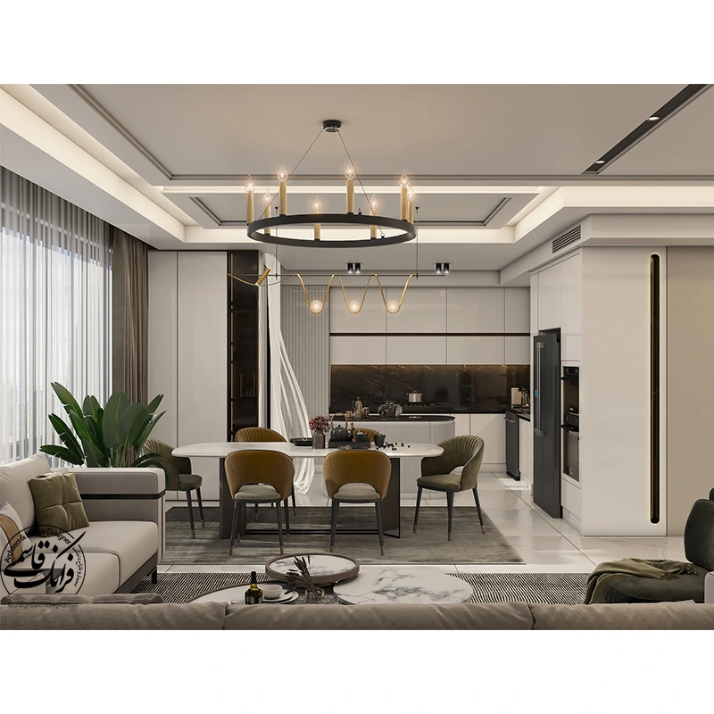 نمونه طراحی دکوراسیون داخلی