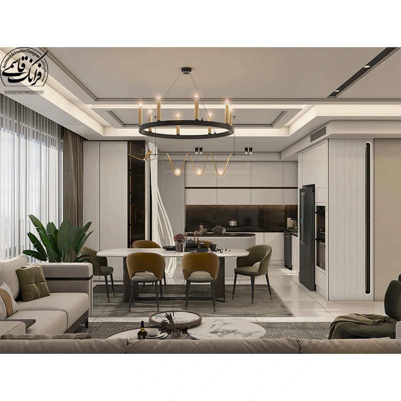 نمونه طراحی دکوراسیون داخلی