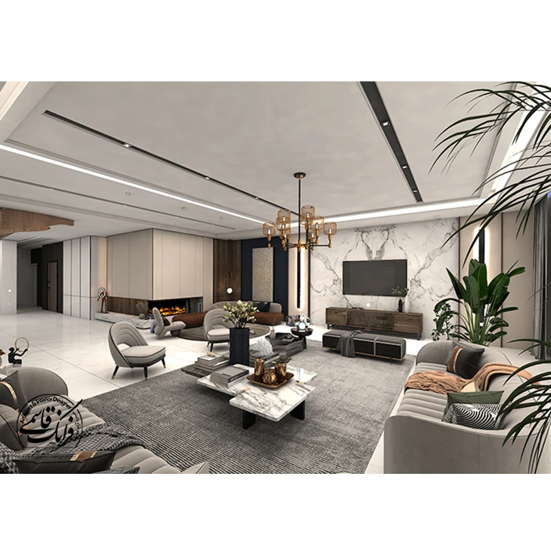 نمونه طراحی دکوراسیون داخلی