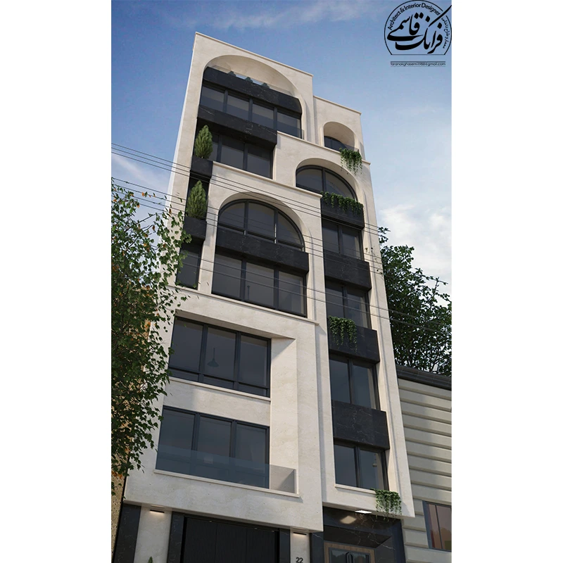 نمونه طراحی نمای ساختمان