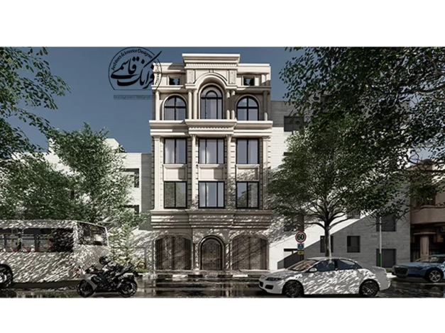 نمونه طراحی نمای ساختمان