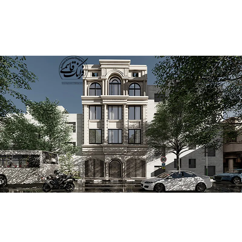 نمونه طراحی نمای ساختمان
